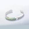 Pulsera de Pavo Real estilo Étnico Temperamento para Mujer Mori Cloisonné Patrón de Pavo Real Pulsera Regalo Suministro para Comercio Electrónico