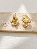 Aretes de Cuentas de Agua Dulce, Aretes de Moda para Mujer, Aretes Versátiles para Mujer, Estilo de Lujo Ligero, Accesorios Europeos y Americanos de Alta Gama