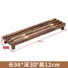 Estante para flores ensanchado anticorrosión madera protección solar capa única suculentas una capa de pie exterior balcón almacenamiento madera maciza exterior
