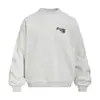 Sudadera con Capucha de Cuello Redondo con Estampado de Graffiti Creativo para Hombre Primavera Otoño Marca Americana de Moda ins Holgada Versátil de Manga Larga