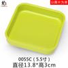 Plato para barbacoa de melamina A5, plato para barbacoa de servicio automático estilo coreano, plato de plástico para carne cruda, plato protector para barbacoa de restaurante de olla caliente.