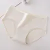 Ropa Interior de Grado Médico para Mujer Algodón Puro 10A Antibacteriana Entrepierna Larga Cintura Media Algodón Crudo Algodón de Bebé Clase A Ropa Interior para Mujer Sin Marcas