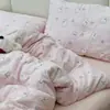Xiangling Premium Fresco e Estilo Simples Algodão Puro Camada Dupla Gaze Quarto de Dormitório Capa de Edredom Dupla Peça Única Capa de Edredom