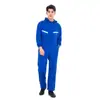 Roupas de Trabalho com Capuz Personalizadas para Primavera e Outono, Macacão Único para Estaleiro, Oficina de Reparo de Máquinas, Roupas à Prova de Poeira para Trabalhadores de Reparo Automotivo, Roupas de Proteção do Trabalho
