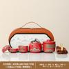 Bule de Chá Cerâmico de Alta Qualidade, Copo Rápido para Carro, Conjunto de Chá Kung Fu Personalizado Estilo Chinês Qingshan Yanhe, Atacado Personalizado