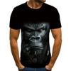 Camiseta de manga corta para hombre y mujer con estampado digital 3D de cachorros adorables de comercio exterior de AliExpress 2023