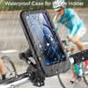 Soporte Magnético Impermeable para Teléfono de Vehículo Eléctrico, Motocicleta, Bicicleta, Resistente a la Lluvia, Retráctil, Navegación, Bolsa Impermeable para Teléfono de Coche