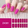 ZA branco cozimento-livre unha adesivo completo à prova d' água nail art patch sentido avançado simples vento unha polonês cola atacado