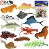 Simulação Explosiva Animal Selvagem Dinossauro Fazenda Inseto Marinho Conjunto de Modelos Brinquedo Animal de Educação Infantil Modelo