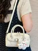 Bolso de Mano Pequeño Sencillo Shuai Mi para Mujer, Bolso Cruzado de Moda Nueva Primavera 2026, Bolso Tipo Almohada Elegante y Moderno