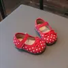 Zapatos para Niña con Lunares y Lazo para Bebé 2026 Nuevos para Primavera y Otoño Zapatos Suaves de Princesa para Niños Zapatos Individuales para Bebé