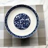 Venta directa de fábrica Lanteng Red Rattan Supermarket Promoción 8 pulgadas Fruit Home Ceramic Rice Bowl Plato de arroz para el hogar Plato de puesto