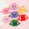 Funda para Teléfono Móvil Accesorios de Resina Zapatos Croc Material de Pegamento Crema Accesorios Decorativos de Elefante