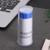 Fabricante de Cotonetes de Algodão para Aplicação de Cílios Engarrafados Transfronteiriços, Cotonetes de Algodão para Limpeza de Cílios Estilo Coreano para Tatuagem e Bastões Aplicadores de Sombra