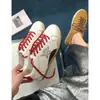 Versión Coreana 2025 Otoño Nuevos Zapatos Sucios de Suela Blanda para Mujer, Zapatos Sucios con Estrellas que Aumentan la Altura, Zapatillas Deportivas Retro Vintage para Mujer