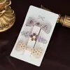 Clips de Resorte Más Vendidos Set de 3 Piezas al por Mayor Accesorios para el Cabello con Pedrería Pasadores de Aleación Adornos Elegantes para el Cabello Pinzas Laterales Lindas