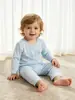 Conjunto de pijama de seda fresca para el Día del Niño de verano para hombres, mujeres y niños, tallas 80-140, ropa para el hogar con aire acondicionado, prenda interior de capa única