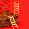 Pingente de chaveiro em liga estilo étnico chinês "Passo a Passo", acessório de metal, ornamento decorativo, decoração para pendurar atacado