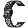 Adecuado para Huawei Watch Fit3 4Pro Correa de Reloj de Silicona Bicolor Huawei Fit4 Pulsera con Orificios Transpirables