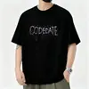 Camiseta Masculina de Manga Curta Resistente Estilo Americano, Novo Modelo Verão 2026, Marca Trendy Streetwear, Blusa Solta de Gola Redonda para Homens