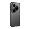 Funda de teléfono transparente magnética esmerilada para Huawei Pura90promax con cubierta protectora antigolpes de aire tipo piel