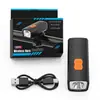 Luces de bicicleta traje 2255 faros luces nocturnas recargable por USB impermeable luces de ciclismo al aire libre equipo de bicicleta