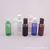 Botella de tapa Qianqiu rosa 80ml, botella dispensadora marrón, botella de tapa de presión blanca 50ml, botella de champú, botella de limpiador facial