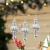 Decoraciones Navideñas Transfronterizas, Adornos Colgantes Irregulares con Forma de Cono Pintados de Plástico, Decoraciones para Árbol de Navidad, Suministros para Decoración de Escenas Festivas