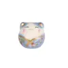 Nuevo Gato de la Suerte de Cerámica Pintada Estilo Japonés Cuentas Sueltas Hecho a Mano Cadena de Cuentas DIY Accesorios para Joyería Venta al por Mayor Hecho a Mano