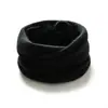 Atacado do Fabricante Cachecol 35% Cashmere, Unissex, Quente para Outono e Inverno, Versátil, Gola de Cashmere Tricotada