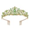 Tiara Coroa Noiva Terno de Casamento Acessórios para Vestido de Casamento Acessórios de Cabelo Super Fada Nova 2022 Coroa de Desfile de Aniversário
