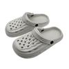 Zapatos de Cueva para la Playa para Mujer Verano Ropa Exterior EVA Playa Famosos en Internet Antideslizantes Sandalias de Media Bolsa para Mujer Sandalias Baotou para Mujer para Hombre