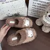 Pantuflas de Peluche Originales de Hello Kitty de Sanrio para Mujer, Nuevas para Otoño/Invierno 2026, Pantuflas Cálidas para el Hogar sin Cierre