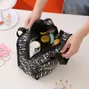 Bolsa de Maquiagem Xadrez Estilo Ins, Grande Capacidade, Bolsa Portátil para Armazenamento de Cosméticos, Necessaire, Portátil