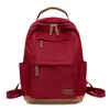Mochila Transfronteriza para Mujer Gran Capacidad Simple Nueva Casual Versátil Mochila de Viaje Estudiante Clase Viajes Diarios Bolso Escolar