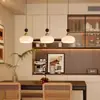 Lustre estilo vintage de espectro completo, luminária de cabeceira para quarto, criativa para sala de jantar, balcão de bar de pousada, luminária pendente de vidro, luz de ambiente