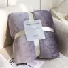 Manta de franela de color sólido y forro polar coral para comercio exterior, manta para siesta en la oficina, manta de regalo para dormitorio, al por mayor