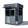 Cabine de Pedágio Inteligente, Especial para Cabines de Pedágio de Estacionamento, Cabine com Estrutura de Aço, Cabine de Segurança para Uso Externo