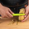 Cuchillo pelador de frutas para el hogar, cuchillo para melón, pelador de manzanas multifuncional, pelador de patatas, raspador