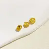 Ouro Areia Preserva Cor Flor Dupla Face Personagem Tofu Abóbora Lanterna Urso Contas Espaçadoras Moeda Contas para Miçangas Artesanais DIY Material