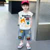Conjunto Corto de Verano para Niños Lindo Moderno Fresco Manga Corta 2026 Nuevo Diseño Elegante para Niños Bebé Shorts de Mezclilla Coreano