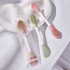 JONBOS Pincel de Silicone Dupla Face para Máscara Facial Limpeza Facial Aplicador de Argila Facial Salão de Beleza Ferramenta Multifuncional para Aplicação