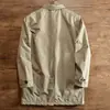 Comercio Exterior 2026 Otoño/Invierno Chaqueta Casual de Negocios para Hombre para el Trabajo Cortavientos Talla Grande Mediana Larga Abrigo Acolchado Ropa de Abrigo Hombre