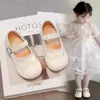 Combinado com sapatos de couro pequenos, Saia Plissada Floral Esculpida Retro Primavera 2026 de fundo liso e macio, Sapatos de Salto Baixo para Mulheres, Sapatos Mary Jane, Novo Estilo