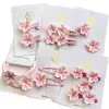 Gaopin Pin para el Cabello de Flor de Cerezo Dulce Japonés y Coreano Pin Popular de Internet Lindo Pin para el Cabello de Dopamina Accesorios de Principios de Primavera Pin para el Flequillo para Mujeres