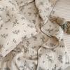 Manta de gasa de cuatro capas de algodón para bebé, toalla de baño, manta para siesta, estilo blogger de clase A, para niños y bebés