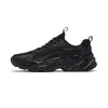 Yijie Hongxing Erke Zapatos de Hombre Zapatillas Deportivas Otoño Nuevos Zapatos Casuales Malla Transpirable Zapatos de Papá Zapatos Negros para Correr