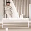Cortinas de Chenille Dupla Face com Blackout Total, Novo Modelo 2026, Estilo Creme de Alta Qualidade, Grau Mãe e Bebê, Cortinas para Quarto Sem Furação