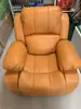 Cabina de Sofá Espacial de Primera Clase, Silla Reclinable Eléctrica Multifuncional de Cuero Transpirable para Computadora, Sofá para Belleza, Manicure, Pestañas
