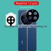 Adequado para Realme 12 pro Lens filme preto silk screen filme de vidro real me 12 pro + arco grande Preto